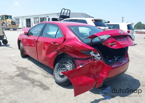 2016 Toyota Corolla Le z USA, uszkodzony, nr VIN 2T1BURHE8GC603036